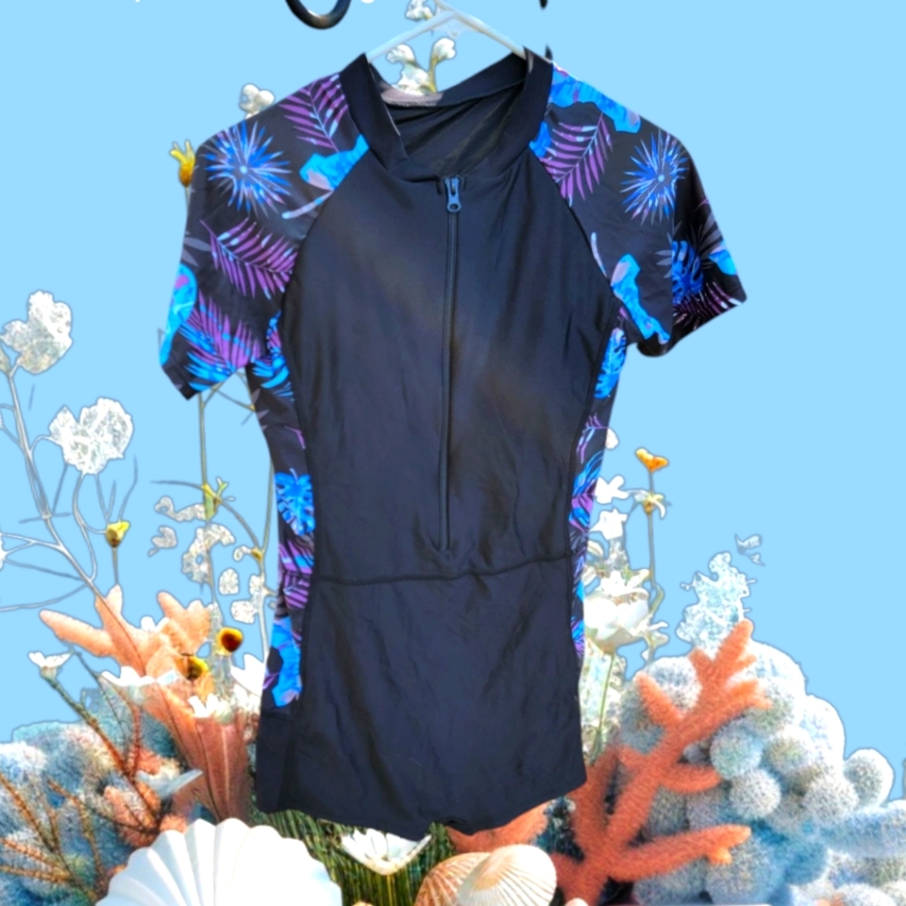 Body Swimsuit Swimwear  One piece Black New